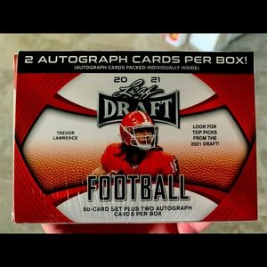 2021 Leaf Draft Football - Brand New
